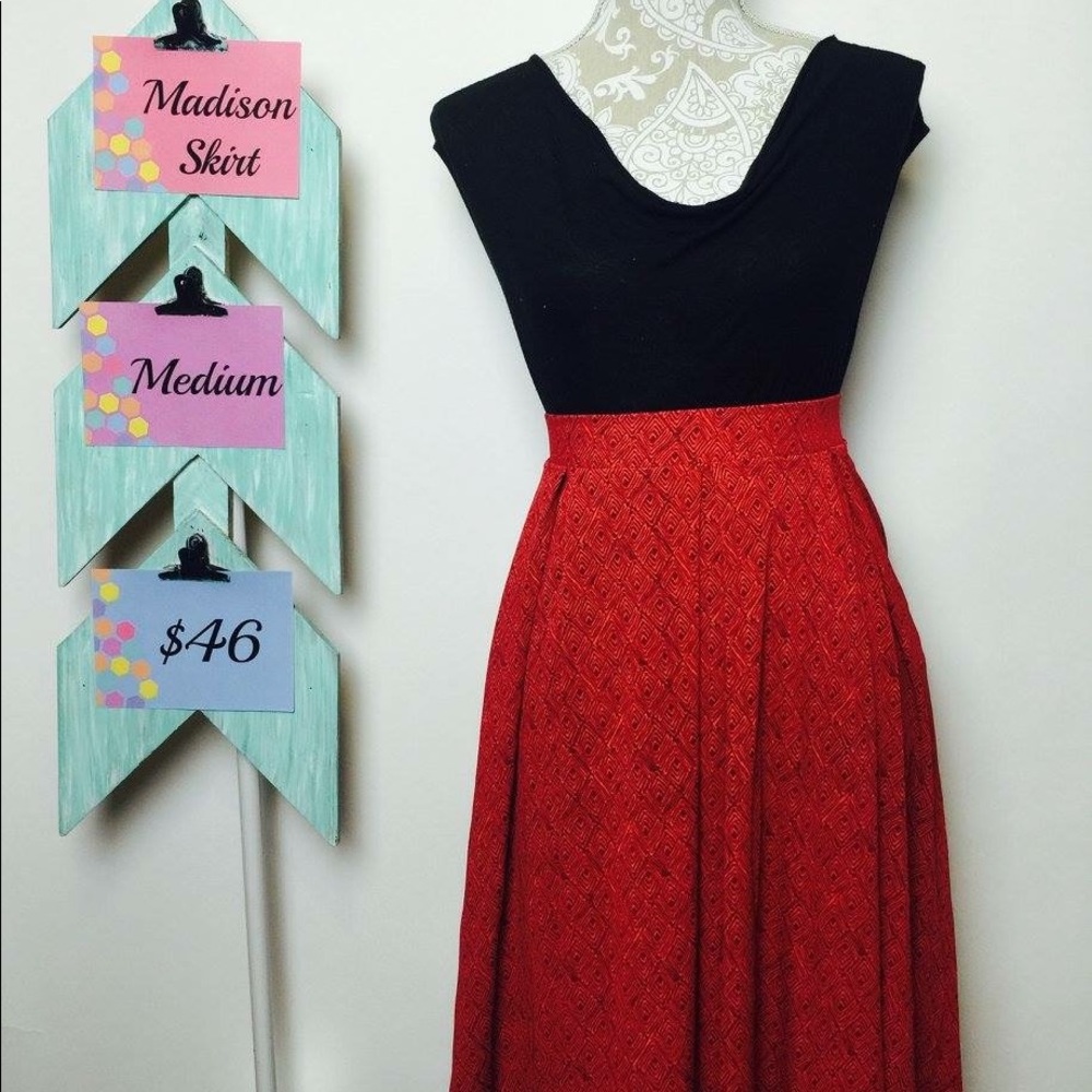 LuLaRoe Madison Skirt NWT