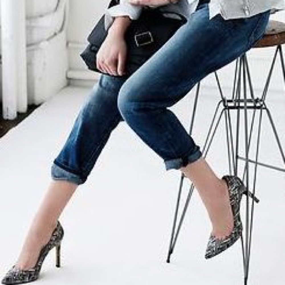 Black/white Ninah Fall pump!