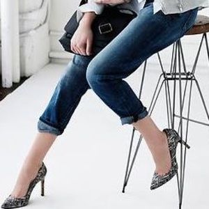 Black/white Ninah Fall pump!