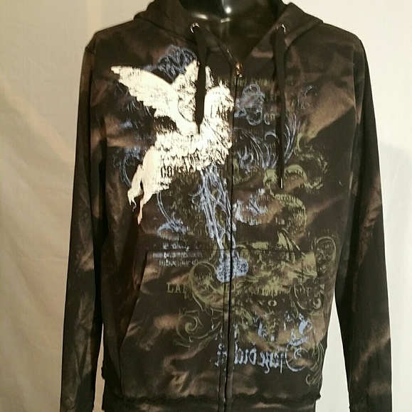 Point Zero Shirts - Point Zero zippered hoodie. Mens Med. NWT Point Zero Shirts - Point Zero zippered hoodie. Mens Med. NWT