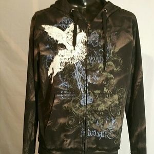 Point Zero Shirts - Point Zero zippered hoodie. Mens Med. NWT Point Zero Shirts - Point Zero zippered hoodie. Mens Med. NWT