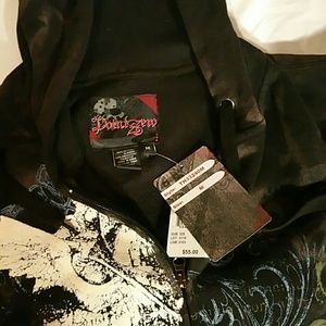 Point Zero Shirts - Point Zero zippered hoodie. Mens Med. NWT Point Zero Shirts - Point Zero zippered hoodie. Mens Med. NWT