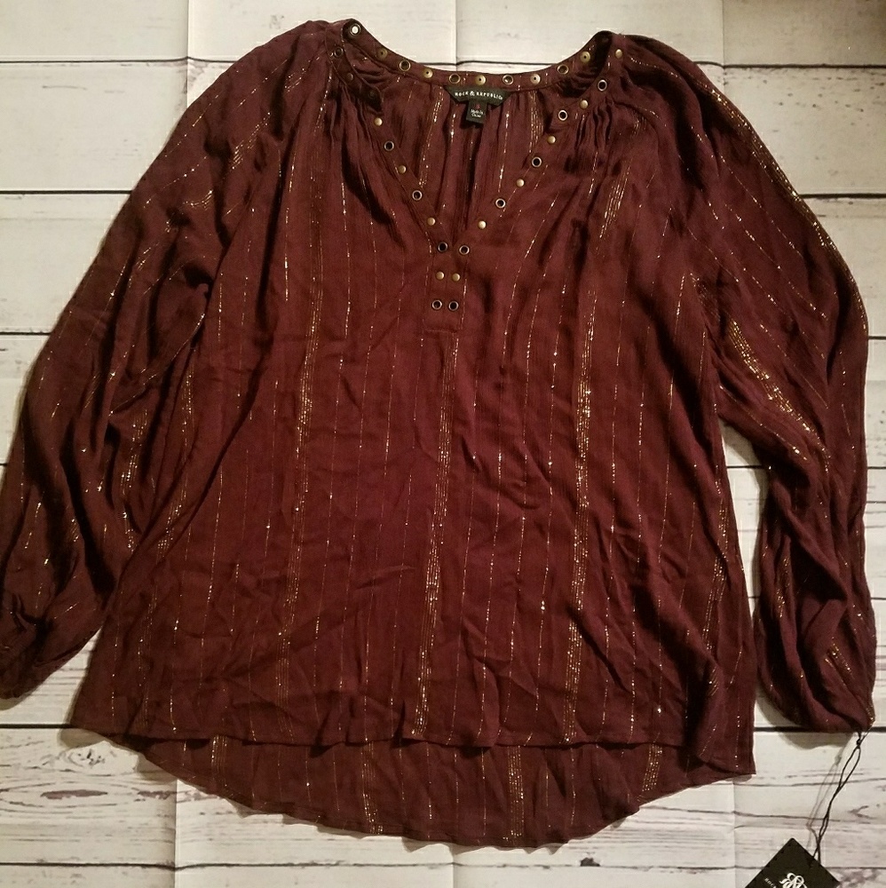Rock & Republic Sheer Blouse
