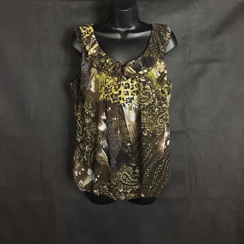 Dress Barn NWOT Top~ Autumn Fashion! Size Med