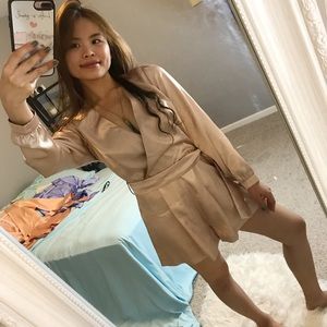 Long sleeve+Vneck Romper