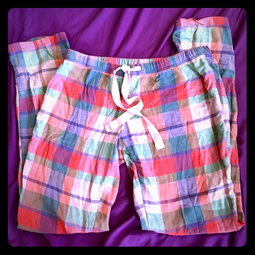 Colorful Plaid Aerie Pajama Pants