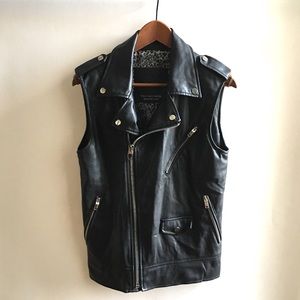 Zara Men's Moto Vest