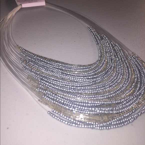 Multilayer Beaded Strand Fashion Necklace - Picture 5 of 5