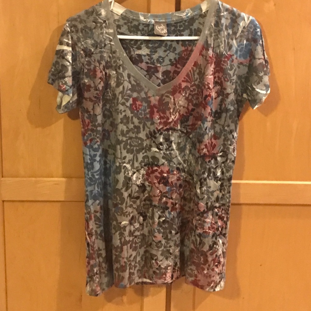 👍Cruel Girl X/L multi colored blouse/t-shirt