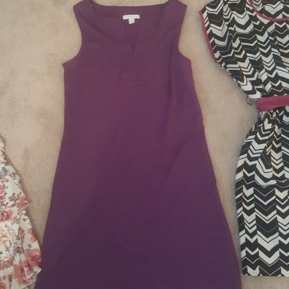 Purple dress