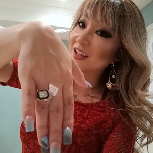 Authentic Coach ring size 5-6