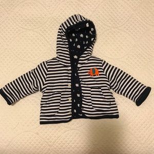 Little Me reversible baby jacked sz 3 months