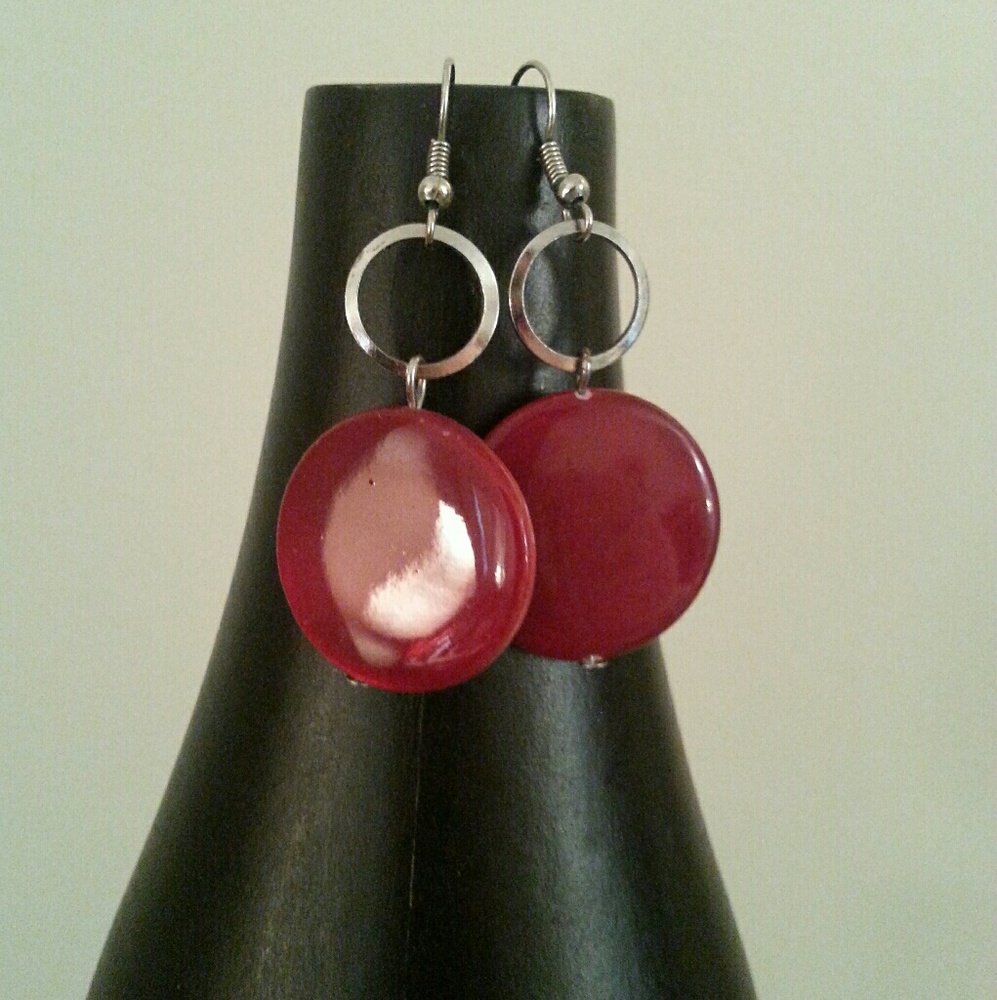 💓Red Earrings