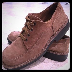 Calvin Klein Brown Suede Leather Shoes Men's 10.5