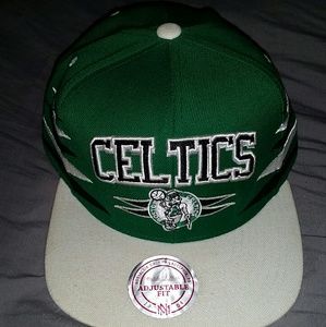 Boston Celtics Mitchell and Ness Snapback