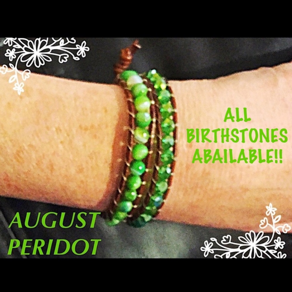 Aventurine & Peridot Crystals August Birthstone