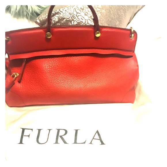 Nearly New Furla for Saks Fifth Ave Handbag - Picture 2 of 8