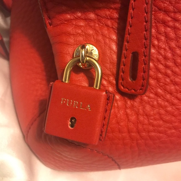 Nearly New Furla for Saks Fifth Ave Handbag - Picture 3 of 8