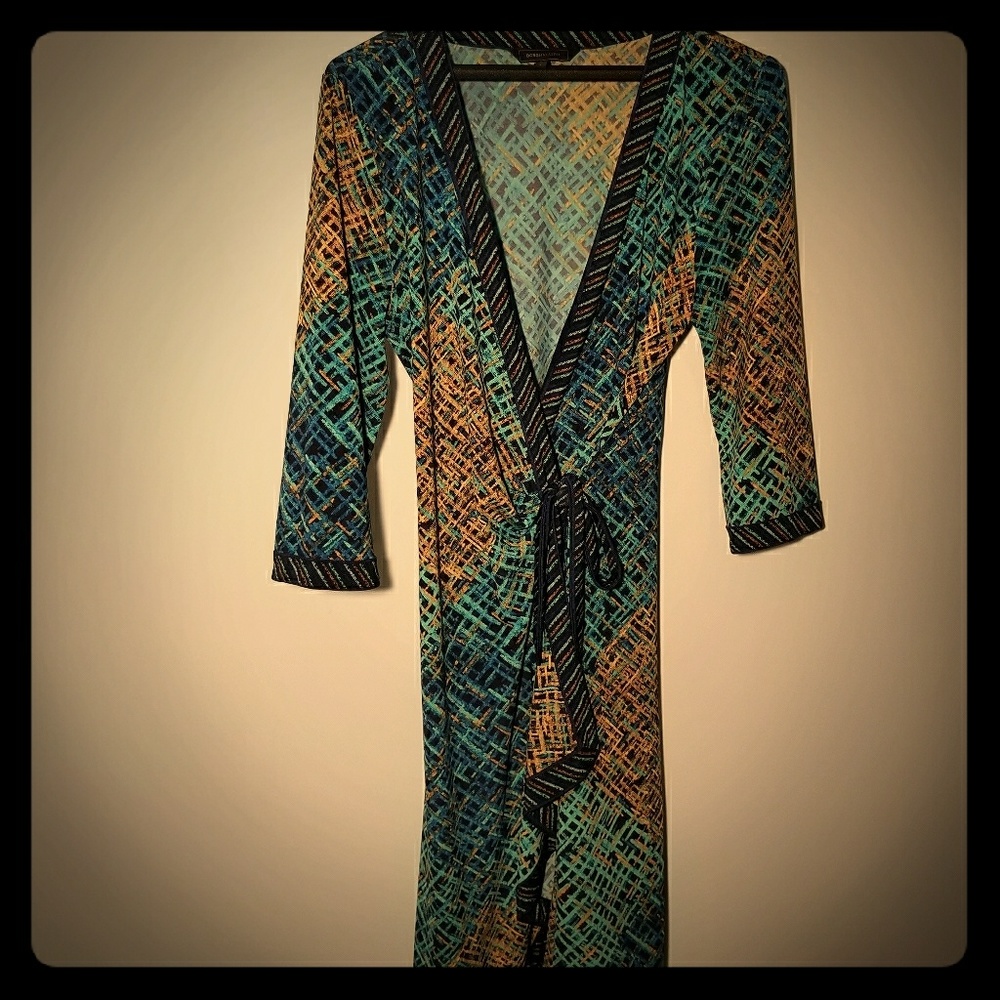 BCBG Max Azria Wrap Dress L