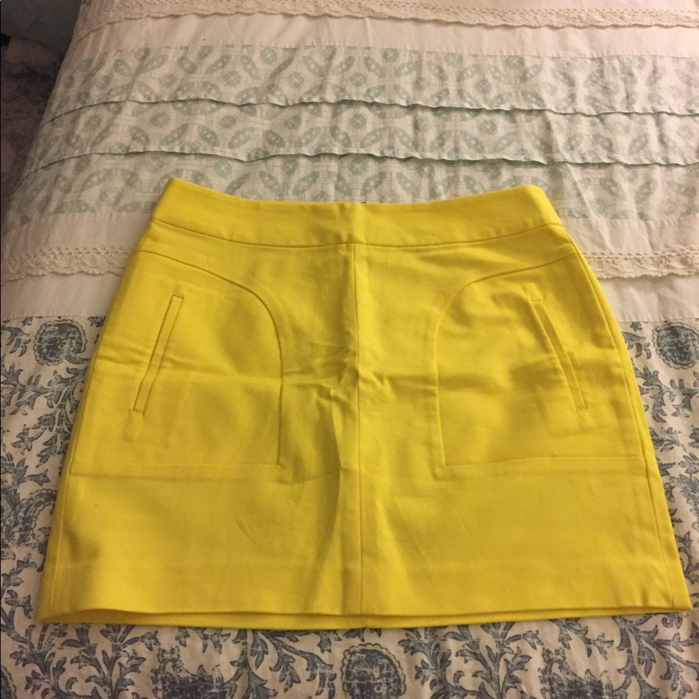 Bannana Republic yellow skirt
