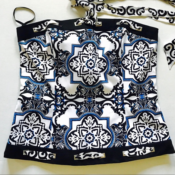 โญ๏ธSOLDโญ๏ธ ๐บHP๐บ Strapless Corset Top - Picture 4 of 4