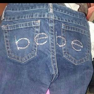 BEBE jeans size 0