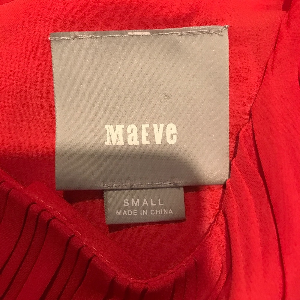 Anthropologie Maeve Blouse Top Sz Small - Picture 3 of 4