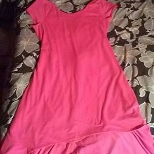 Open back dress
