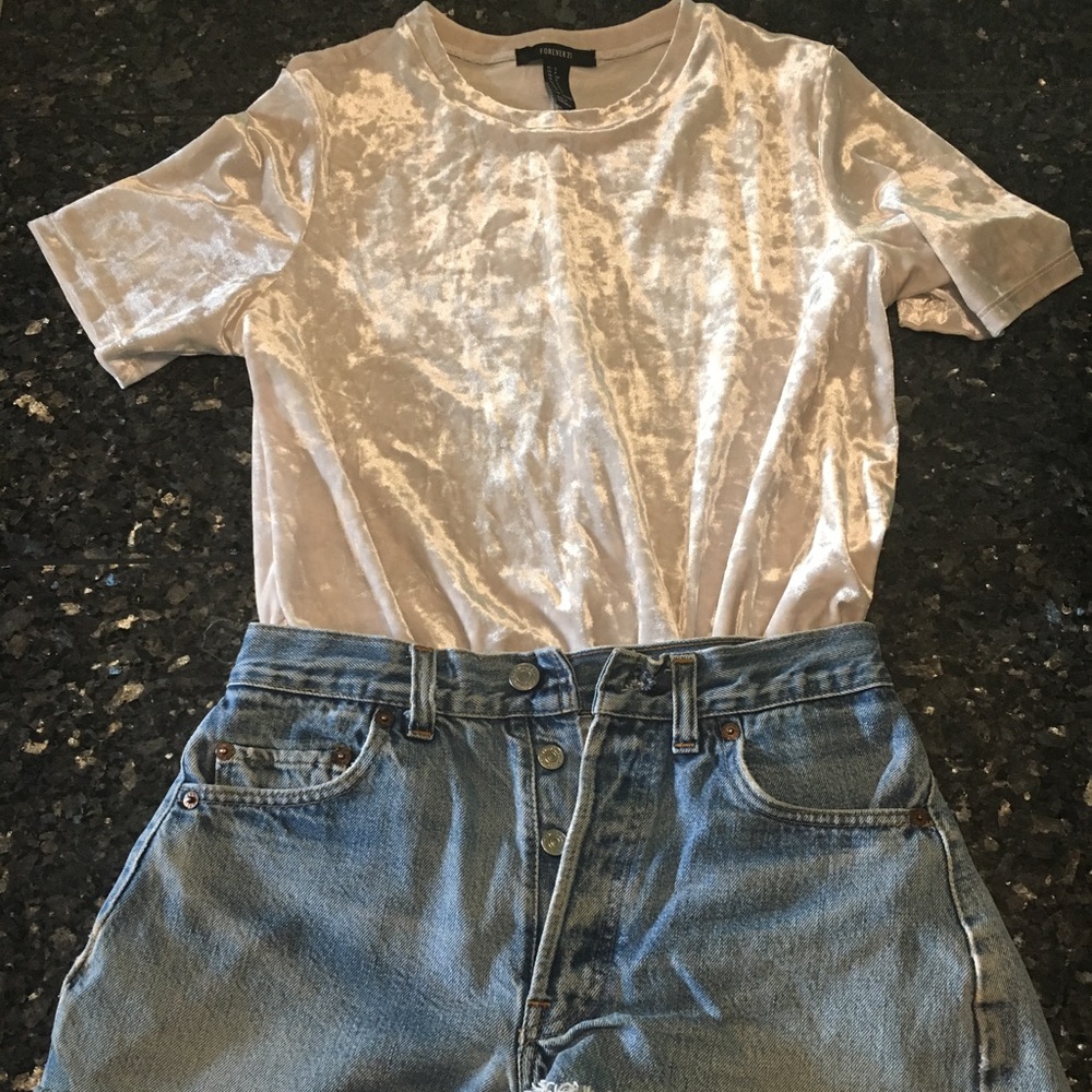 Velvet t-shirt