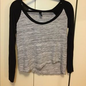 Long sleeve Baseball jersey tee