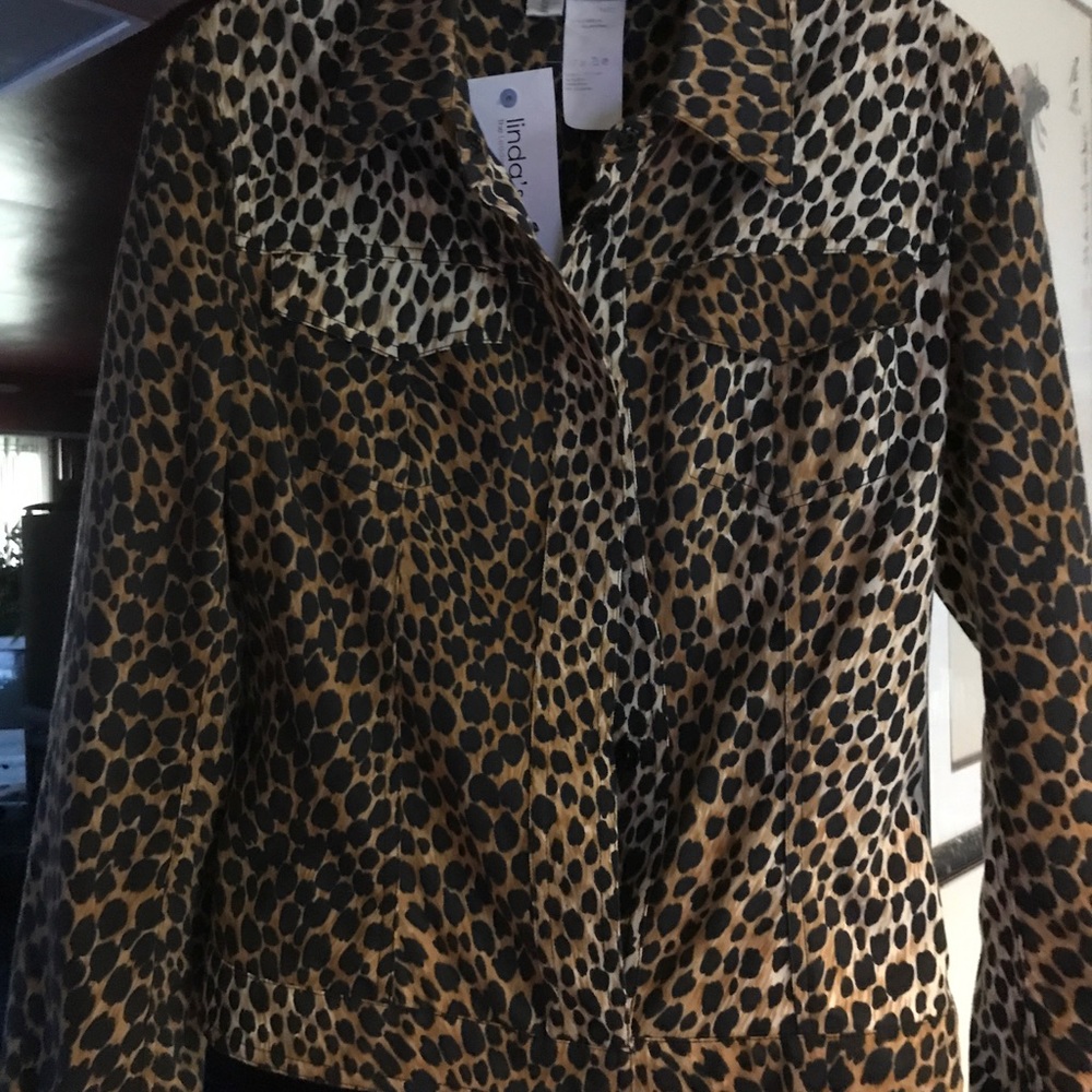 Authentic Dolce & Gabbana Leopard Animal Jacket
