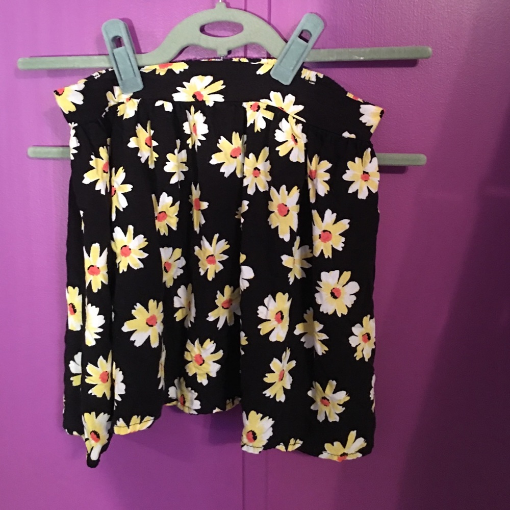Daisy floral skirt
