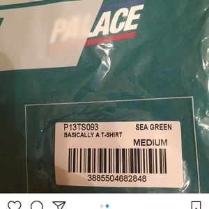 Sea green palace shirt