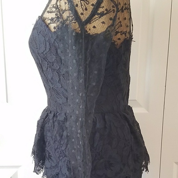 Vintage Joan Leslie by Kasper black lace dress - Picture 5 of 6