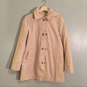 Michael Kors Raincoat with Front Clip and Hood Michael Kors Raincoat with Front Clip and Hood