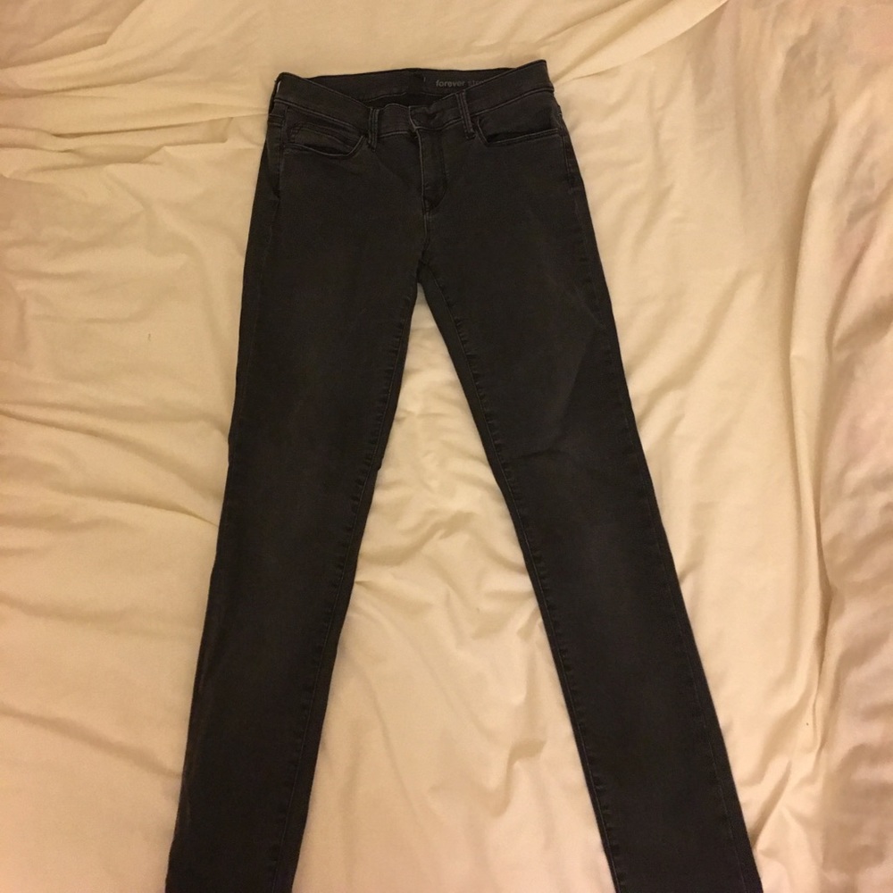 Black skinny jeans