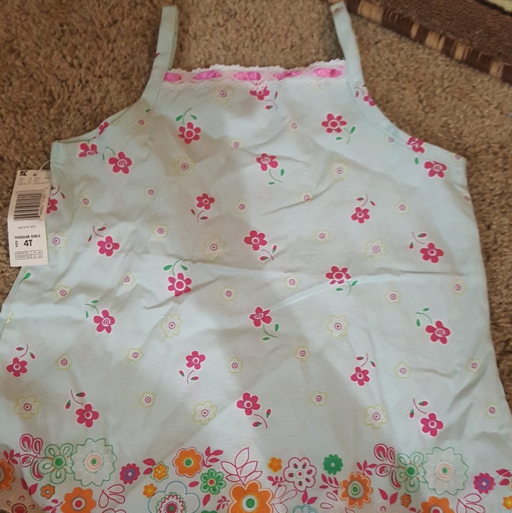Cute girls tank top