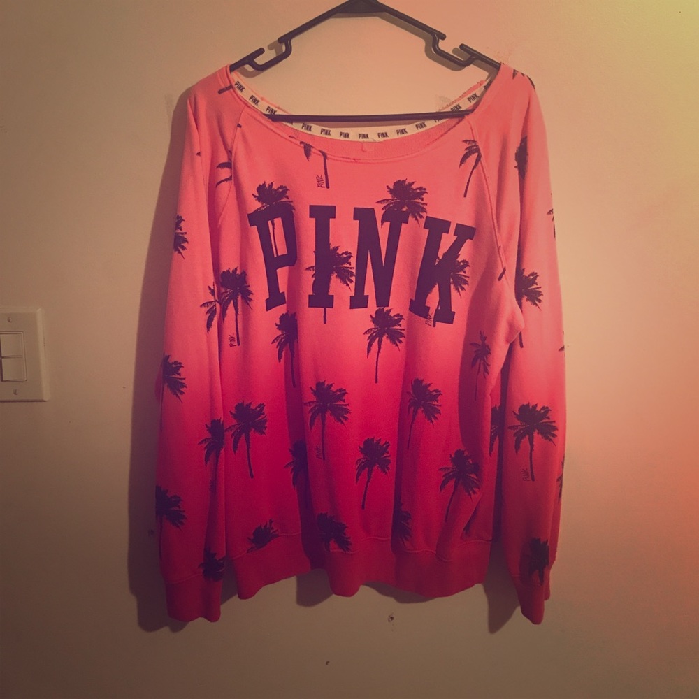 Off the shoulder sweatshirt