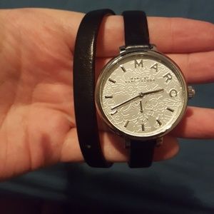 Leather watch