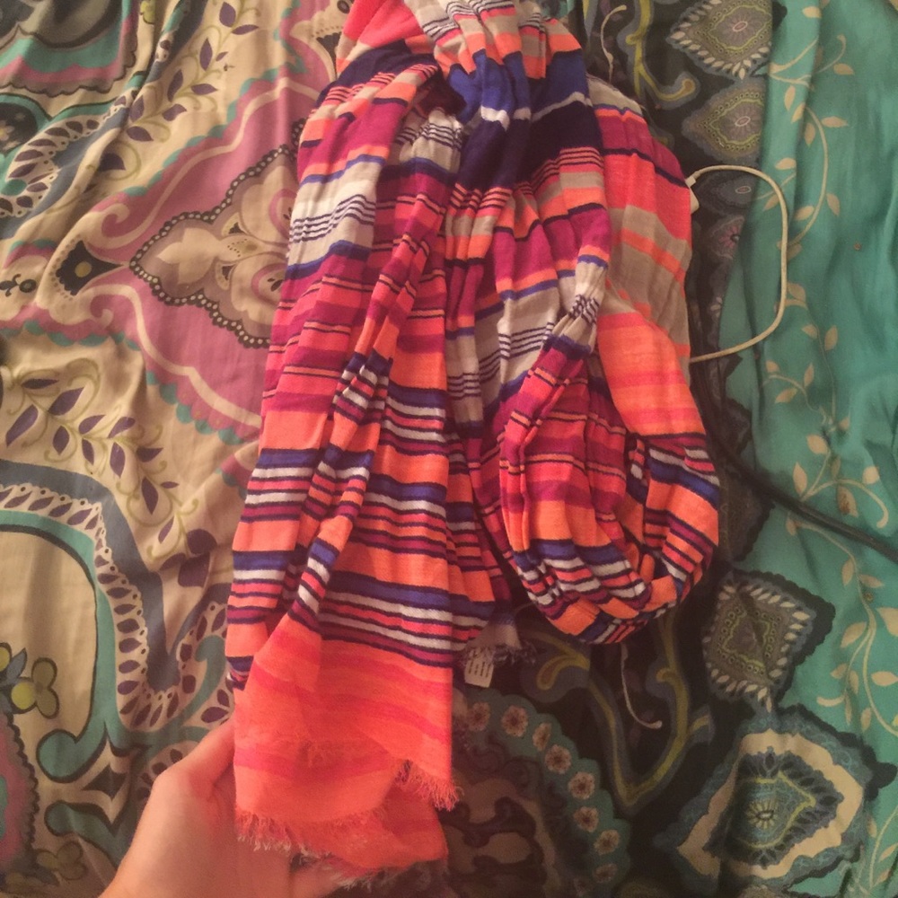 stripped scarf