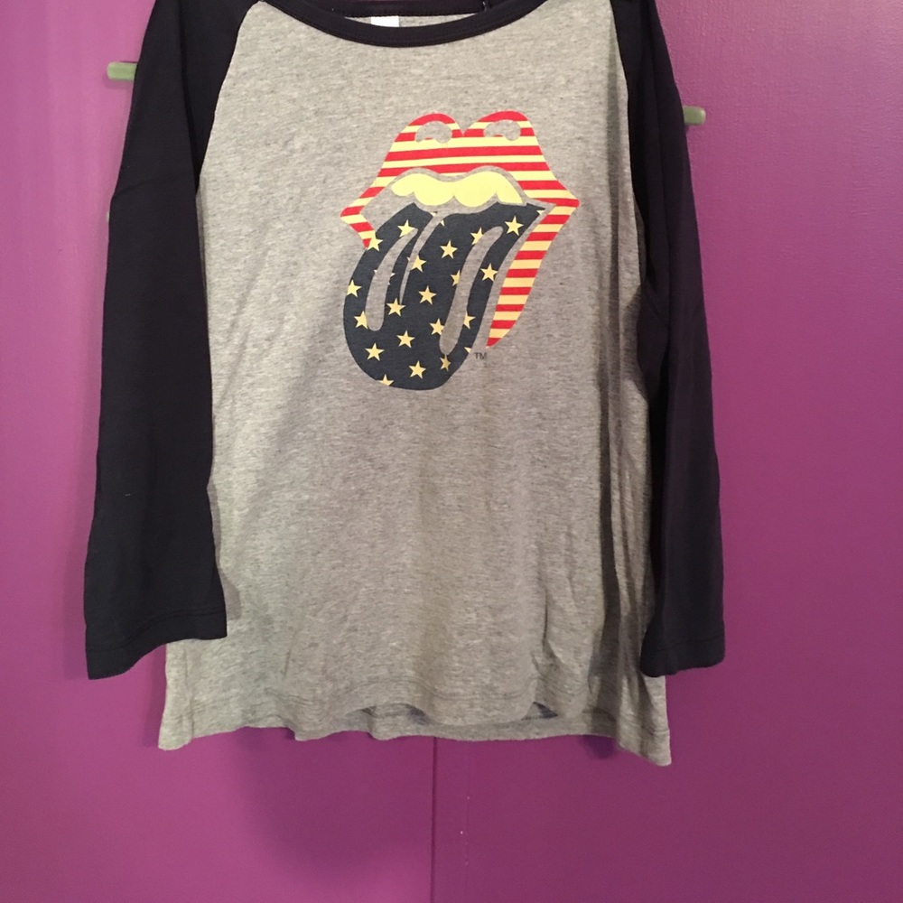 3/4 sleeve Rolling Stones T-shirt