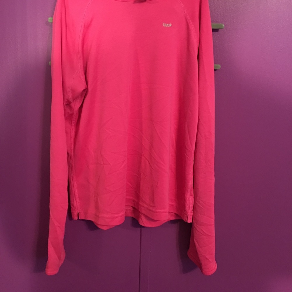 Bright Pink Workout Shirt