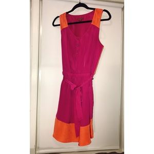 Merona Color Block Dress w/ Pockets