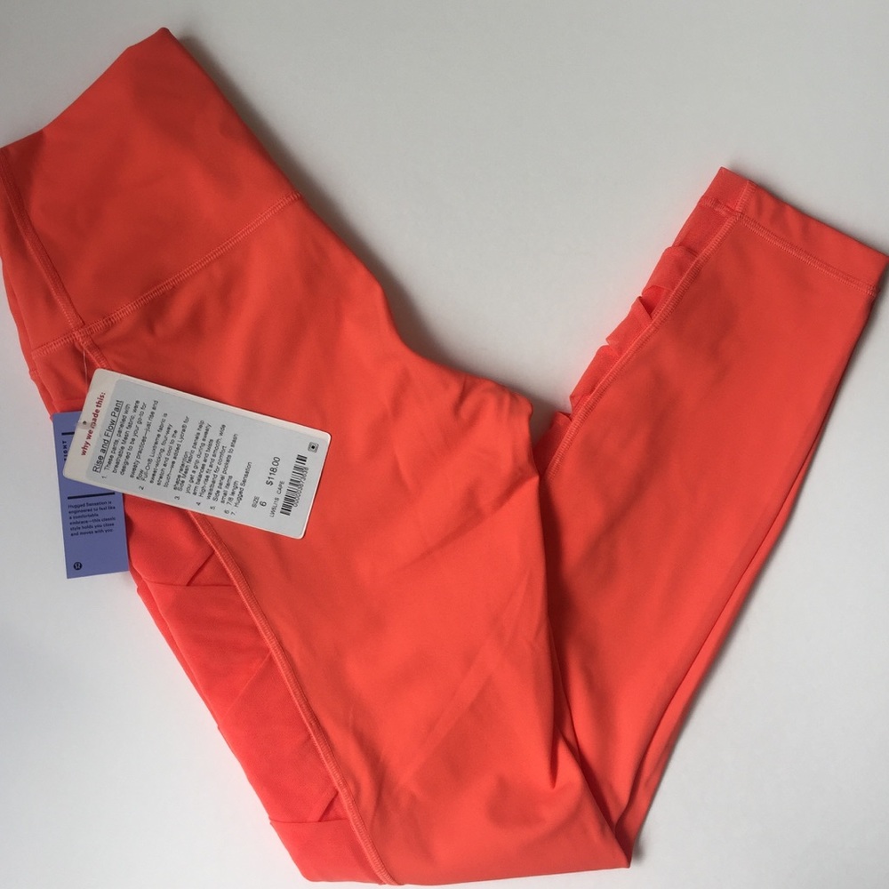 NWT Lululemon Rise and Flow Pants (size 6)