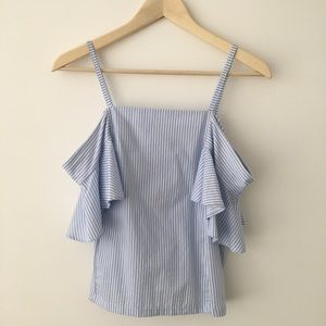 Zara off the shoulder top
