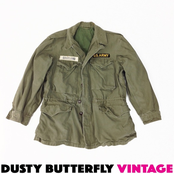 Vintage Other - [SOLD]VINTAGE M-50 FIELD JACKET US Army RARE Korea