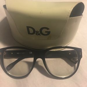 D&G prescription glasses.