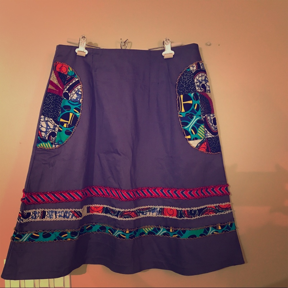 Customer made A-line skirt
