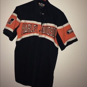 Harley Davidson collared shirt