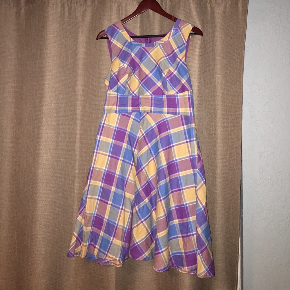 Plaid dress